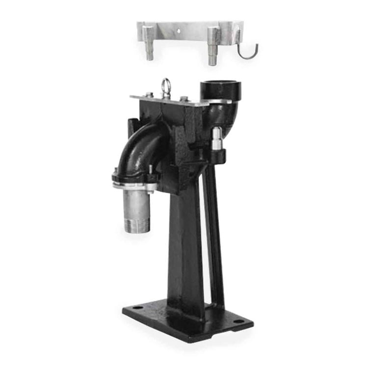 Barmesa Submersible Pump Slide Rail Coupling 1-1/2" Pump Connection, 2" Discharge (62170804)