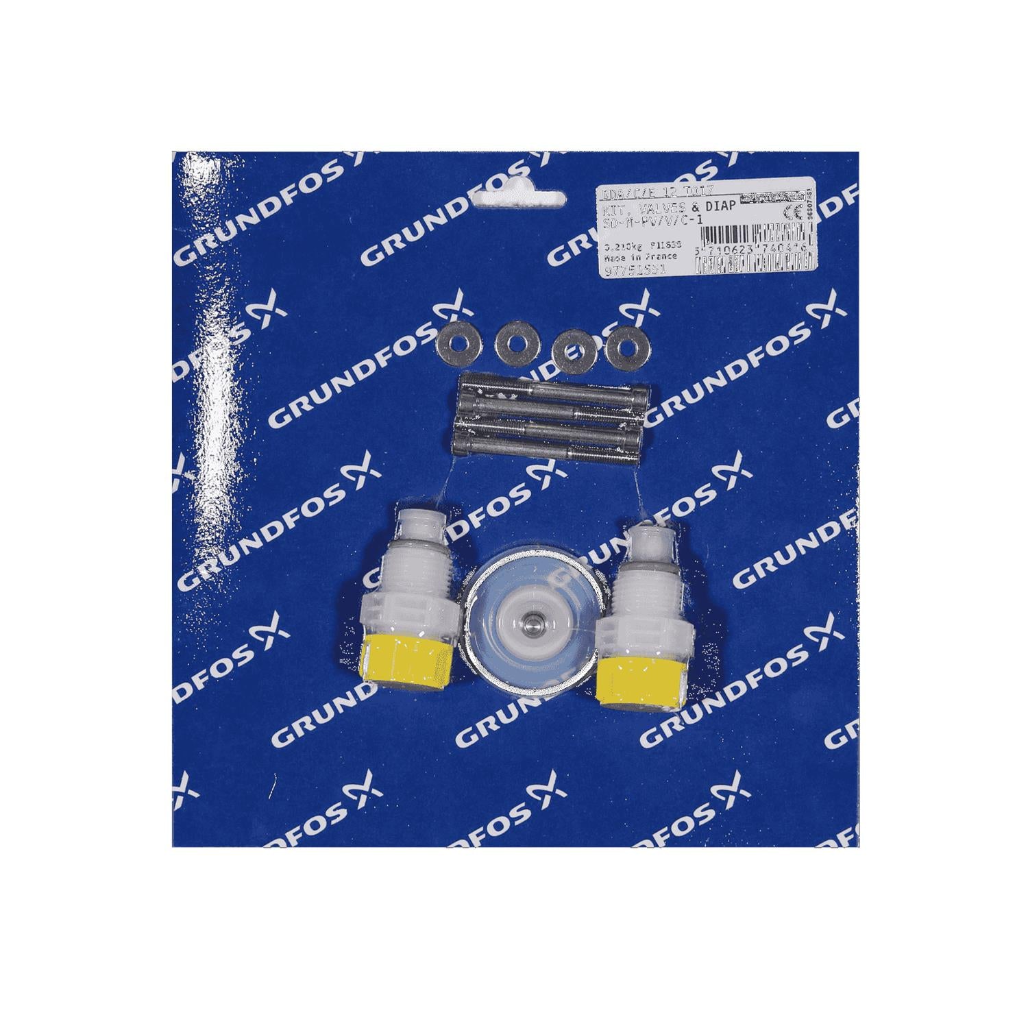 Grundfos 97751551 - Kit | Valve & Diaph | Digital Input | Alarm | Monitoring