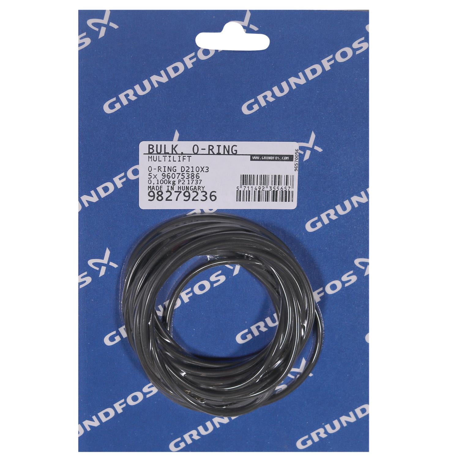 Grundfos 98279236 - BULK, O-RING O-RING D210X3