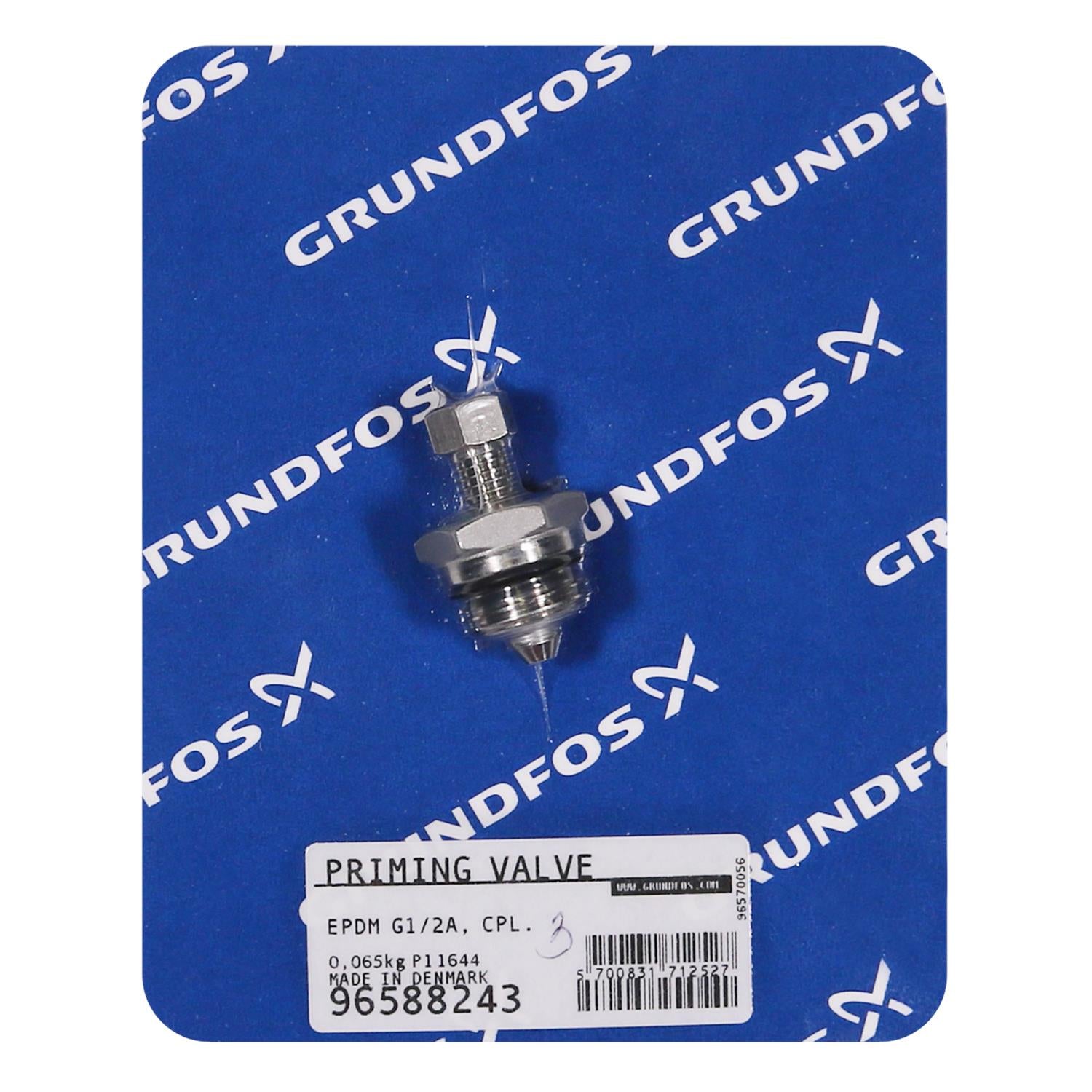 Grundfos 96588243 - Priming Valve EPDM G1/2A, Complete