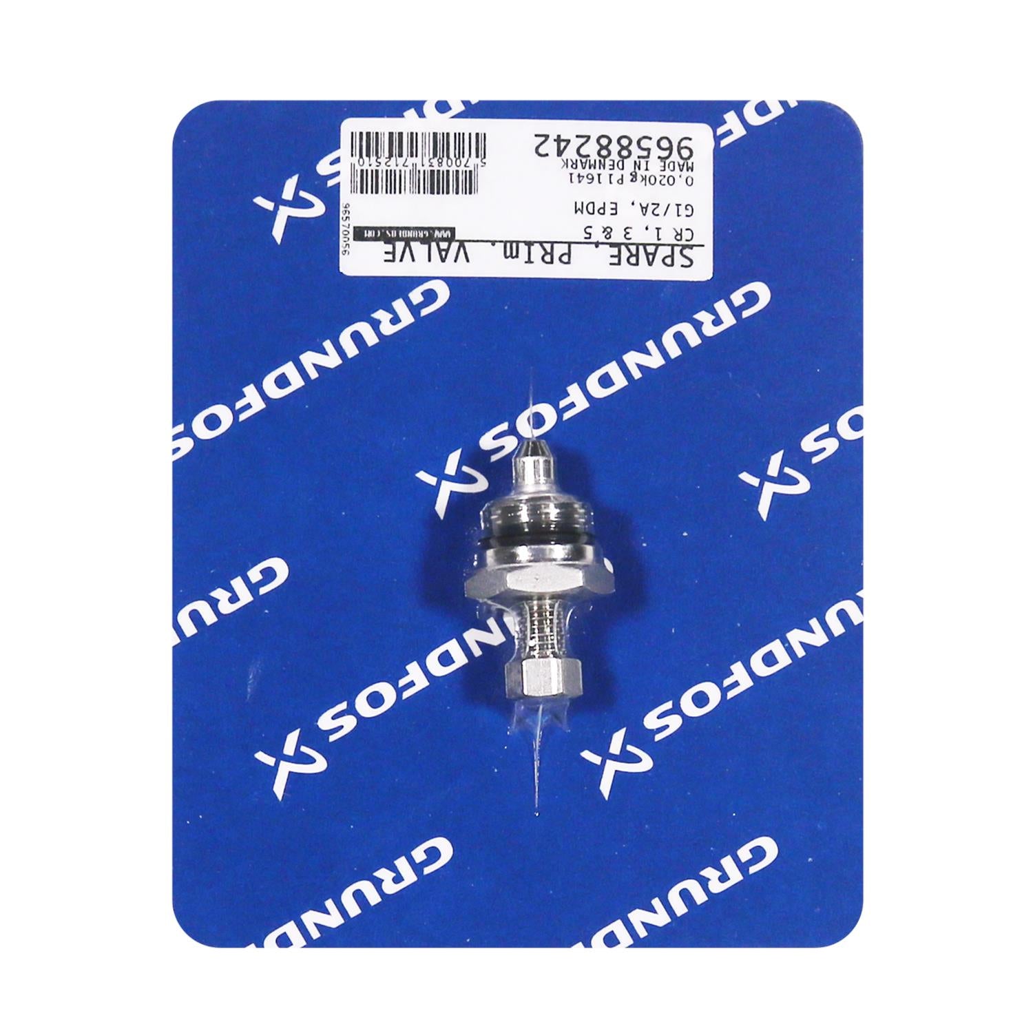 Grundfos 96588242 - Spare PRIm. Valve G1/2A, EPDM | Submersible | Borehole | Vertical | High Head