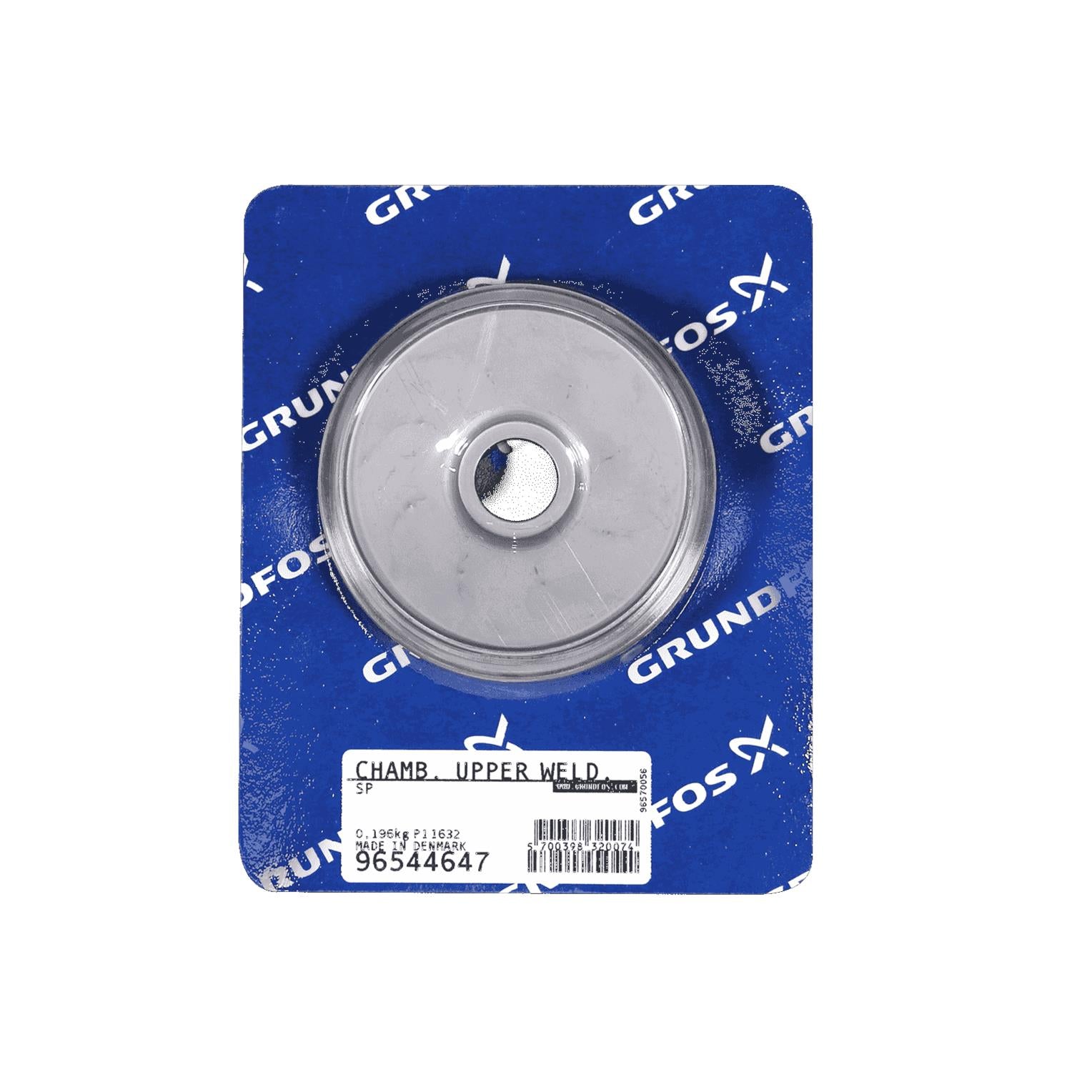 Grundfos 96544647 | Upper Welded Chamber | CR Series Repair Kit | Spare Component | Cast Iron | Fits CR 10 to CR 32 Models