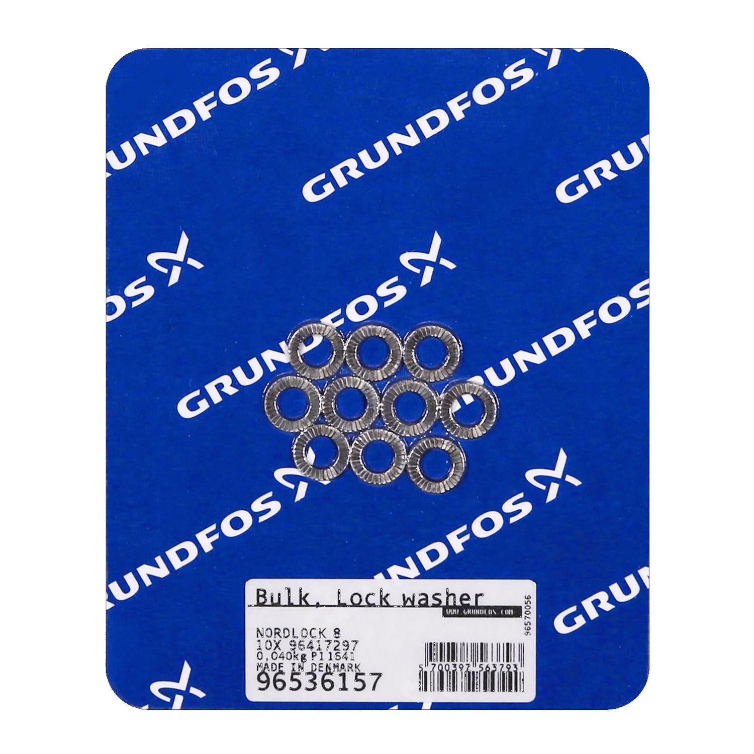Grundfos 96536157 - Bulk, Lock washer NORDLOCK 8
