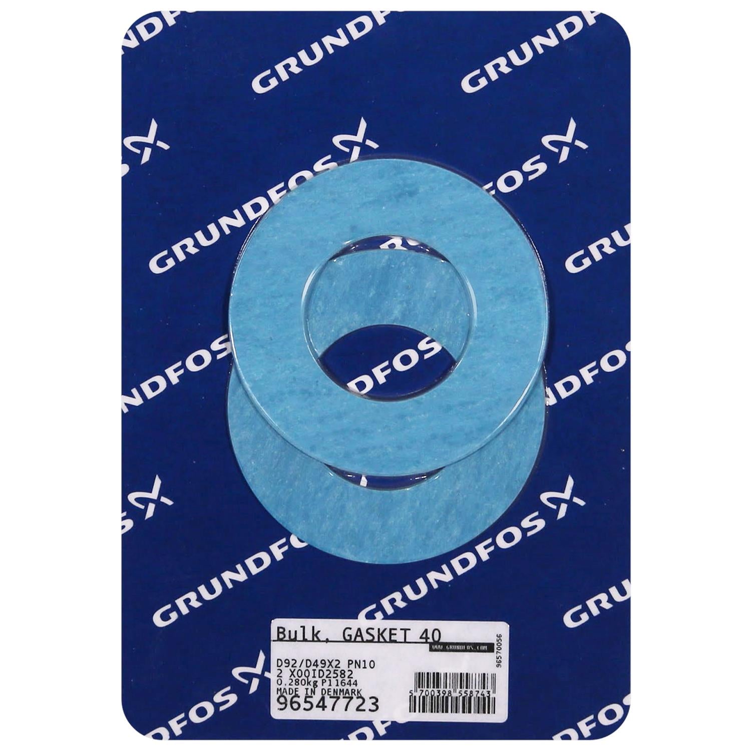 Grundfos 96547723 - Bulk, GASKET 40 D92/D49X2 PN10