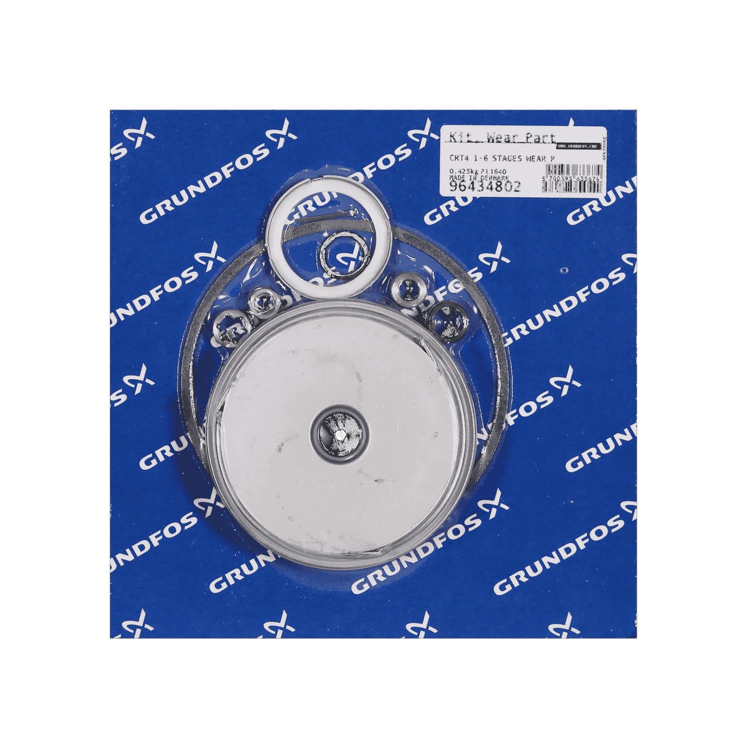 Grundfos 96434802 - Kit | Wear Part CRT4 1-6 Stages Wear P | Vertical | Multistage | Centrifugal