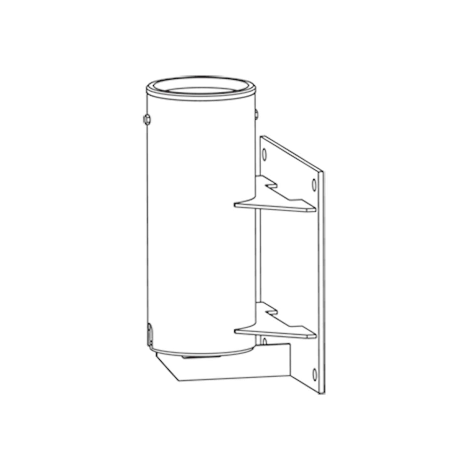 Grundfos 95037710 - Crane foot,vertical 250/500 | Vertical