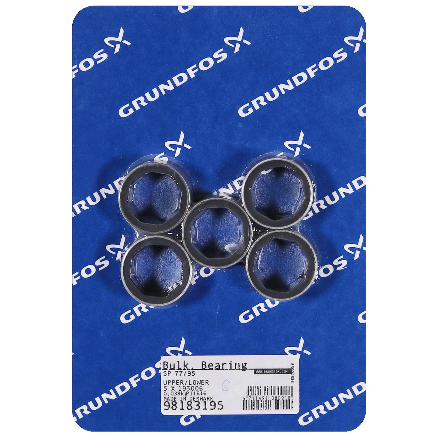 Grundfos 98183195 - Bulk, Bearing UPPER/LOWER