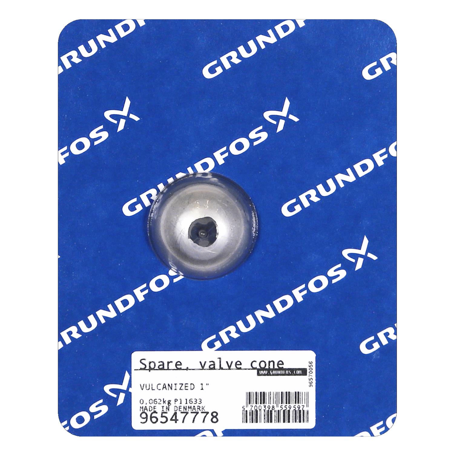Grundfos 96547778 - Spare Valve cone Vulcanized 1" | Submersible | Borehole | Vertical | High Head