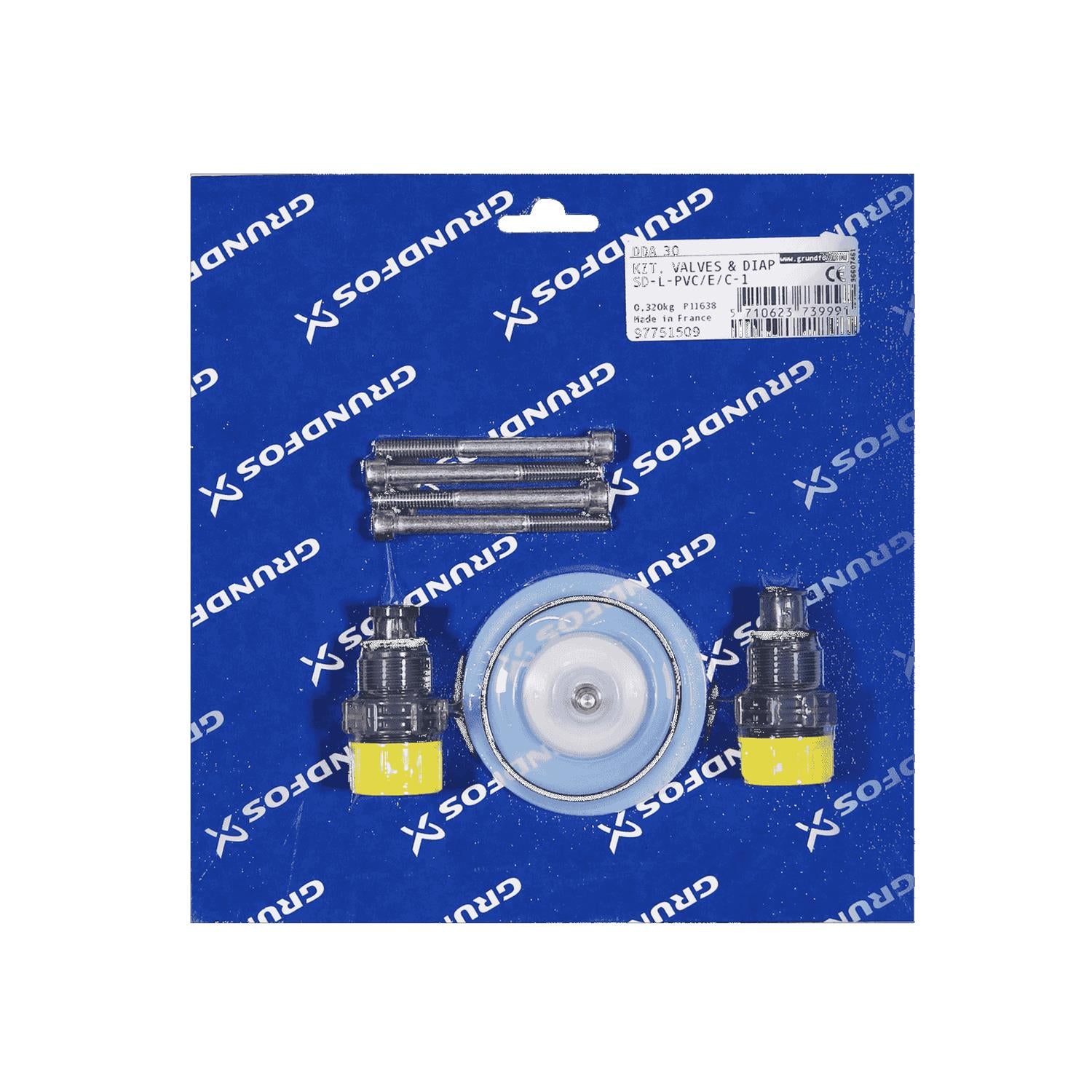 Grundfos 97751509 - Kit | Valve & Diaph | Digital Input | Alarm | Monitoring