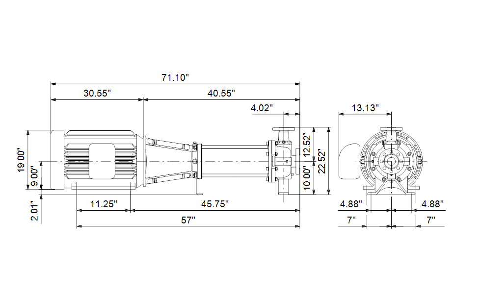 Grundfos 97737704 - CRN 64-5-2 H-G40-A-V-HQQV | Vertical | Multistage | Centrifugal