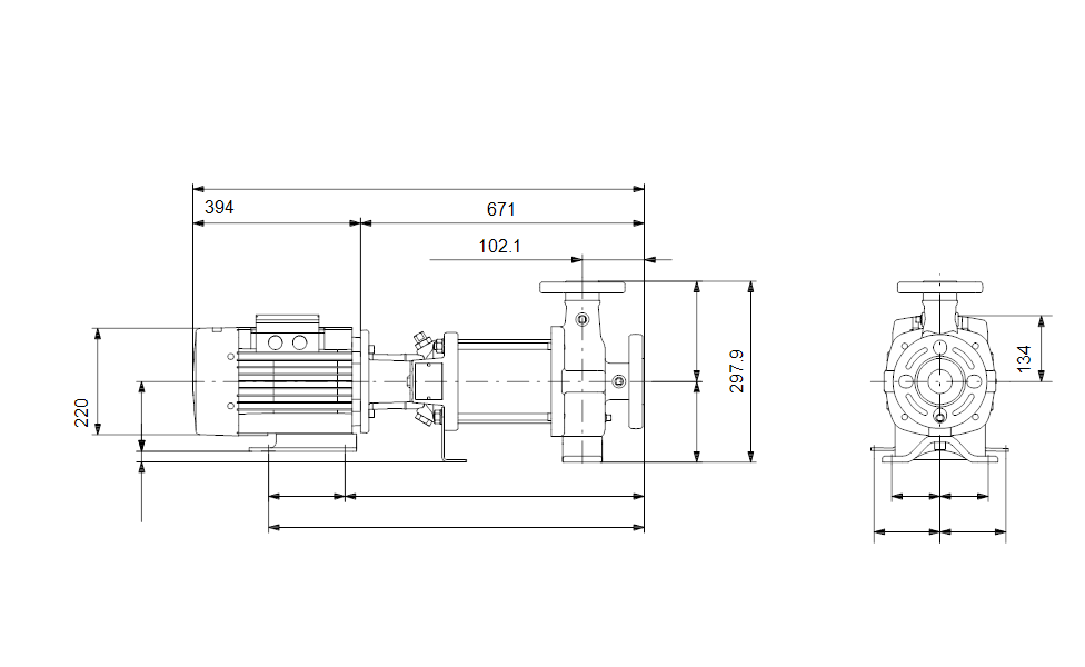 Grundfos 98679126 - CR 5-13 HK-GA-A-E-HQQE | Vertical | Multistage | Centrifugal