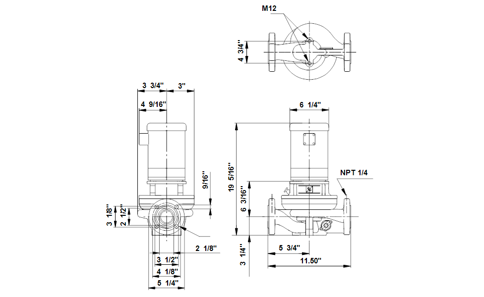 Grundfos 96411810 - TP 50-80/2 A-G-A-BUBE-FY2 | Centrifugal