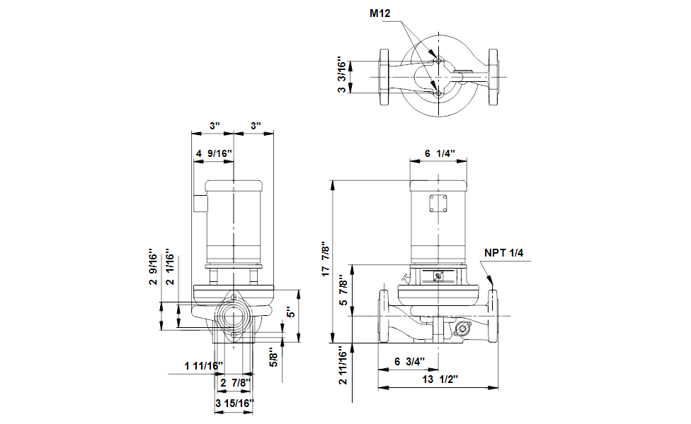 Grundfos 96411789 - TP 32-160/2 A-G-Z-BUBE-FY2 | Centrifugal