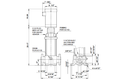 Grundfos 96083269 - CR 3-25 | Multistage | SelfPriming | Centrifugal | Vertical