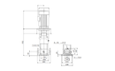 Grundfos 99473533 - CRN 20-4 M-FGJ-L-E | Multistage | Centrifugal | Vertical | Inline