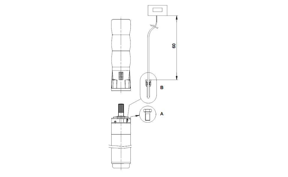 Grundfos 96437786 - Pt100 with cable | Submersible