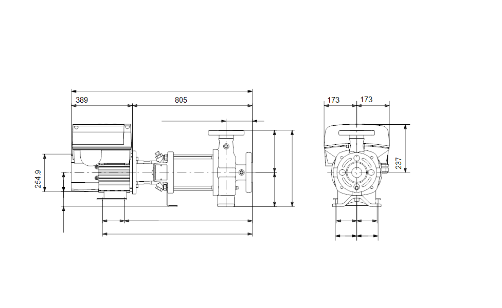 Grundfos 99956223 - CRE 32-3-2 HN-GC-A-E-HQQE | Vertical | Multistage | Centrifugal