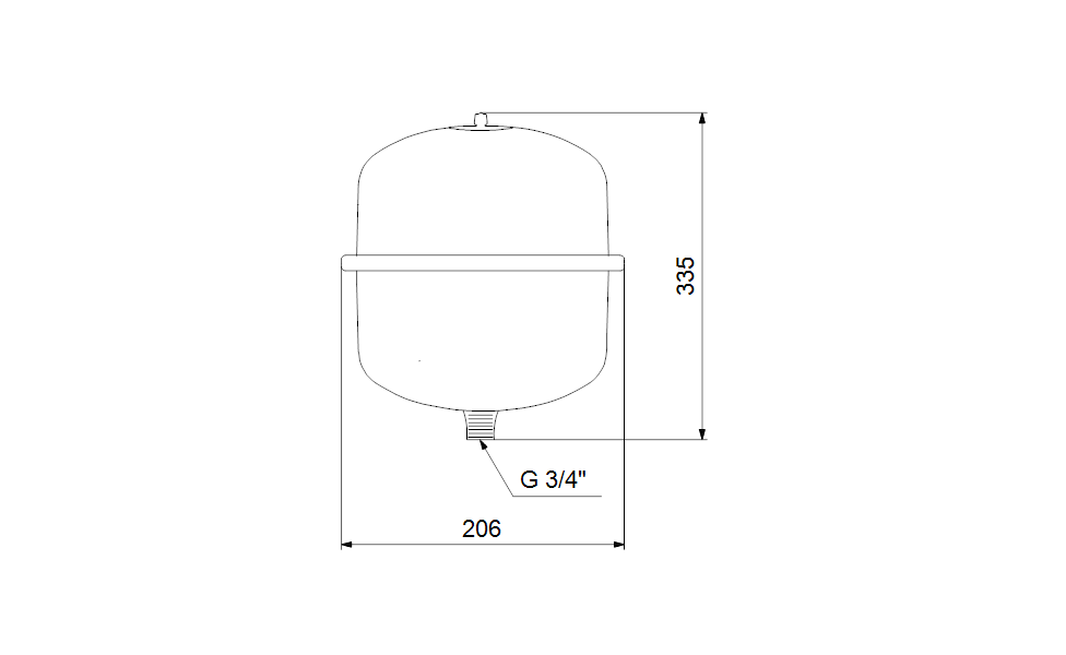 Grundfos 96573347 - GT-U-8 PN25 G 3/4 V