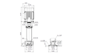 Grundfos 99145158 - CRN 125-1 A-G-A-V-HQQV | Multistage | Centrifugal | Vertical | Inline