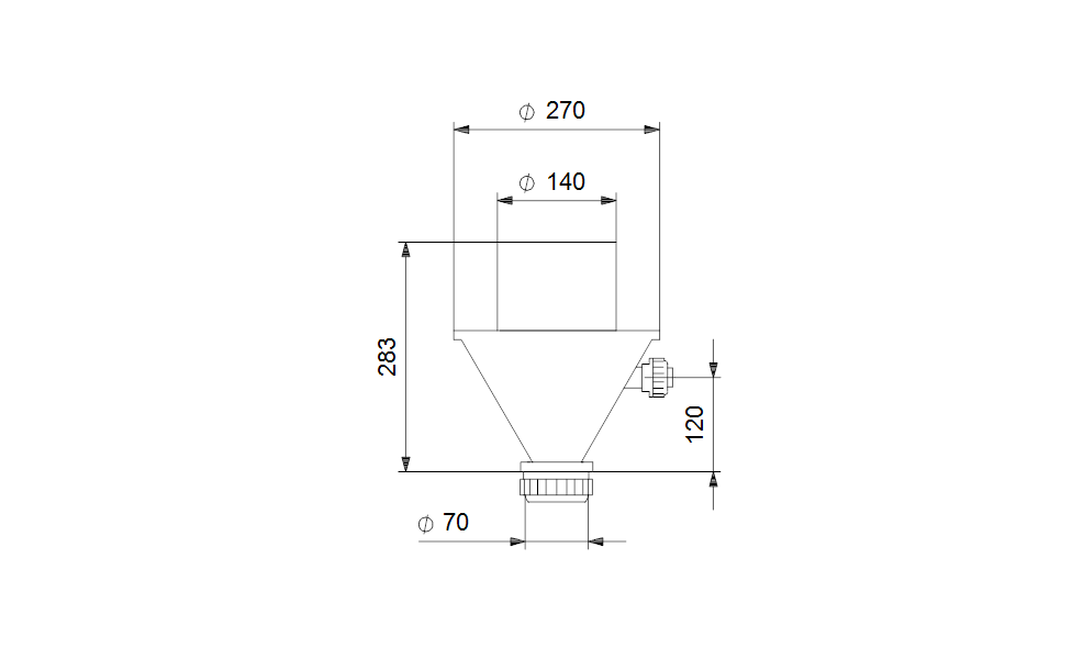 Grundfos 96726979 - Dissolving hopper