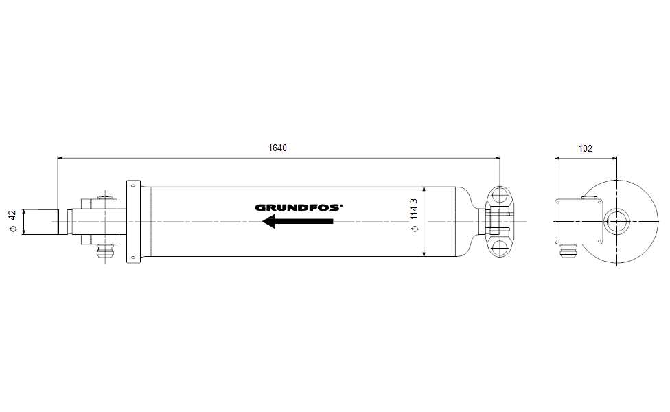 Grundfos 10743628 - BM 3A-28N NBR | Submersible | Booster | High Pressure