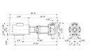 Grundfos 97735904 - CRN 10-9 H-GA-A-E-HQQE | Horizontal | End Suction
