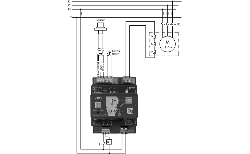 Grundfos 96556429 - LiqTec, 1/2"