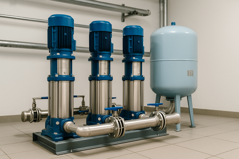 Domestic Water Booster Pumps: Reliable Pressure