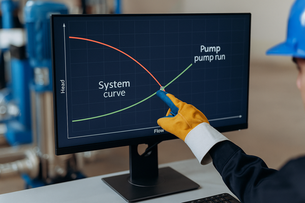 Pump vs System Curves: Find the Operating Point