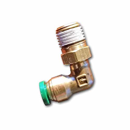 AquaMatic Elbow Fitting – Valve Male NTP to Tube – 1/4″ - Parts & Accessories