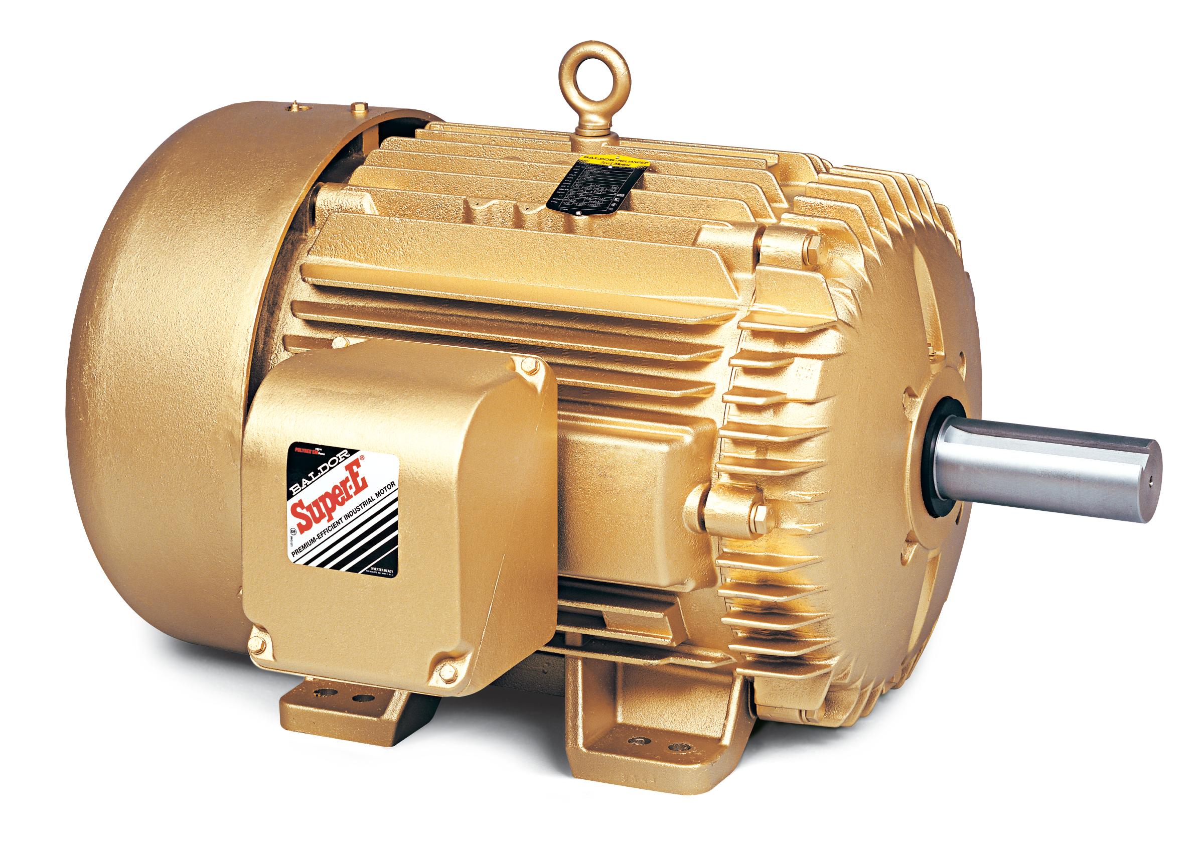 Baldor EM4103T-58 - 25HP, 1475RPM, 3PH, 50HZ, 284T, 1056M, TEFC, F1 - Three Phase Enclosed
