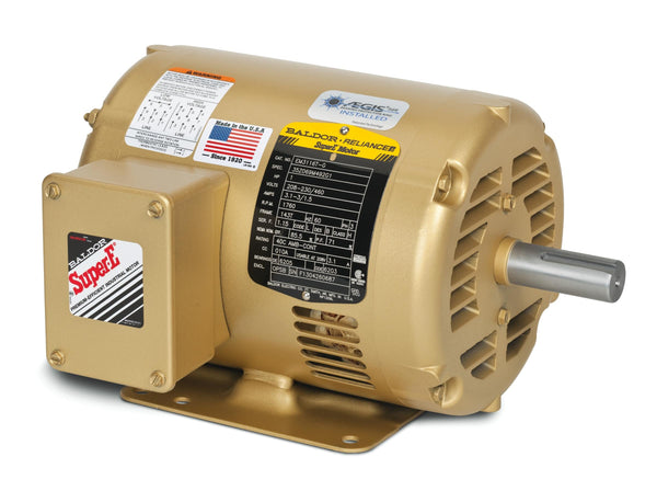 Baldor EM31154A - 1.5HP, 1760RPM, 3PH, 60HZ, 56, 3526M, OPEN, F1 - Three Phase Open