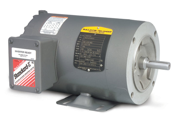 Baldor CNM3454/35 - .25HP, 1785RPM, 3PH, 60HZ, 56C, 3512M, TENV, F1 - Three Phase Enclosed
