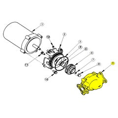 AMT Pump Repair Part Casing XCI Vert Circulator (5710-001-00)
