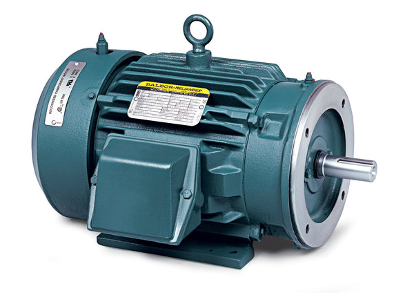Baldor CECP3764T - 3HP, 1165RPM, 3PH, 60HZ, 213TC, 0738M, TEFC, F1 - Severe Duty XEX Motors