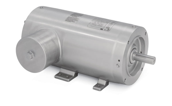 Baldor CFSWDM3546T-5E - 1HP, 1770RPM, 3PH, 60HZ, 143TC, 3522M, TENV, F1 - Food Safe Stainless Steel Motors