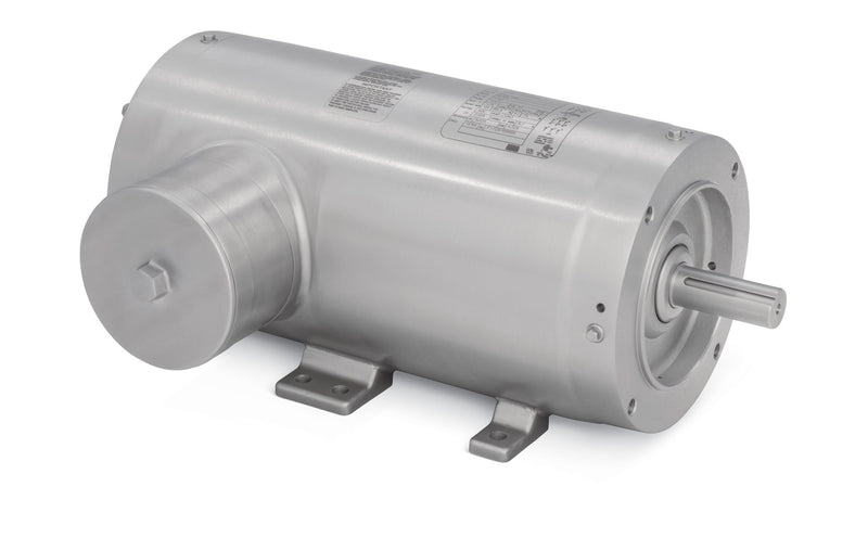 Baldor CFSWDM3546T-5E - 1HP, 1770RPM, 3PH, 60HZ, 143TC, 3522M, TENV, F1 - Food Safe Stainless Steel Motors