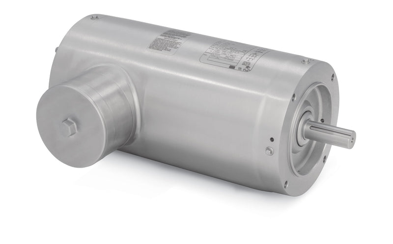 Baldor VFSWDNM3555T-E - 2HP, 3480RPM, 3PH, 60HZ, 145TC, 3546M, TENV, F1 - Food Safe Stainless Steel Motors