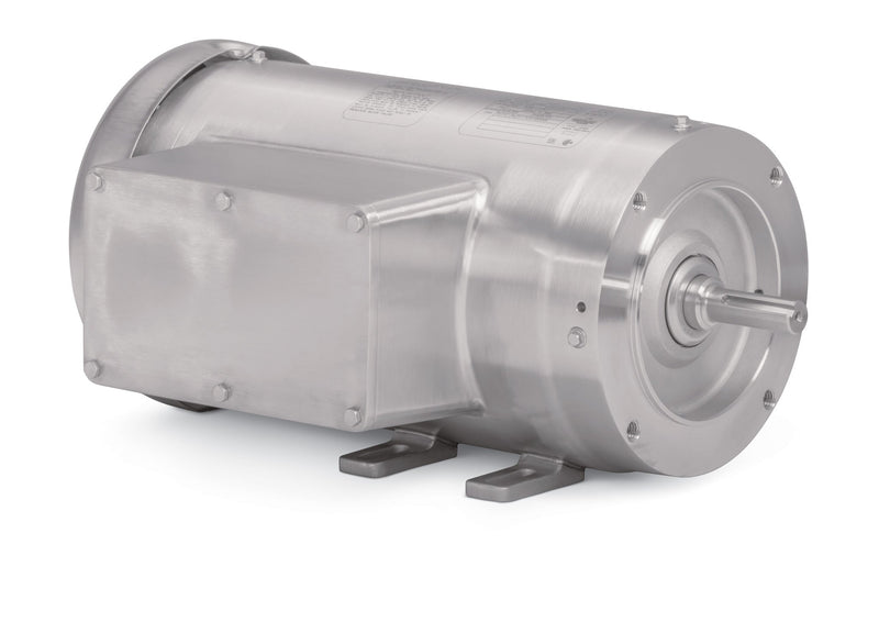 Baldor CFSWDL3510 - 1HP, 1725RPM, 1PH, 60HZ, 56C, 3538L, TEFC, F1, N - Food Safe Stainless Steel Motors