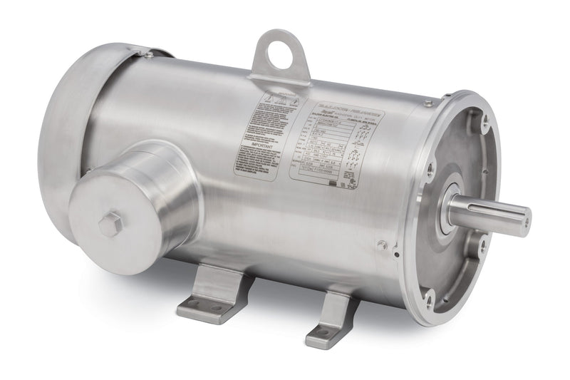 Baldor CFSWDM3615T-E - 5HP, 1750RPM, 3PH, 60HZ, 184TC, 3646M, TEFC, F1 - Food Safe Stainless Steel Motors