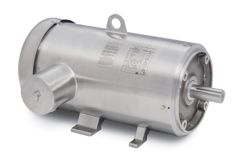 Baldor CFSWDM3708T-E - 5HP, 1165RPM, 3PH, 60HZ, 3756M, N - Food Safe Stainless Steel Motors