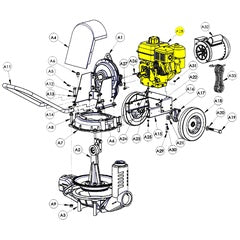 AMT Pump Repair Part HONDA GX160UT2QX2 (1639-017-00)