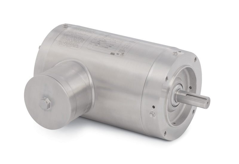 Baldor VFSWDNM3558-E - 2HP, 1760RPM, 3PH, 60HZ, 56C, 3546M, TENV, F1, N - Food Safe Stainless Steel Motors
