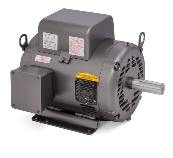 Baldor L1508T - 5HP, 1745RPM, 1PH, 60HZ, 213T, 3727L, OPSB, F1 - Single Phase Open