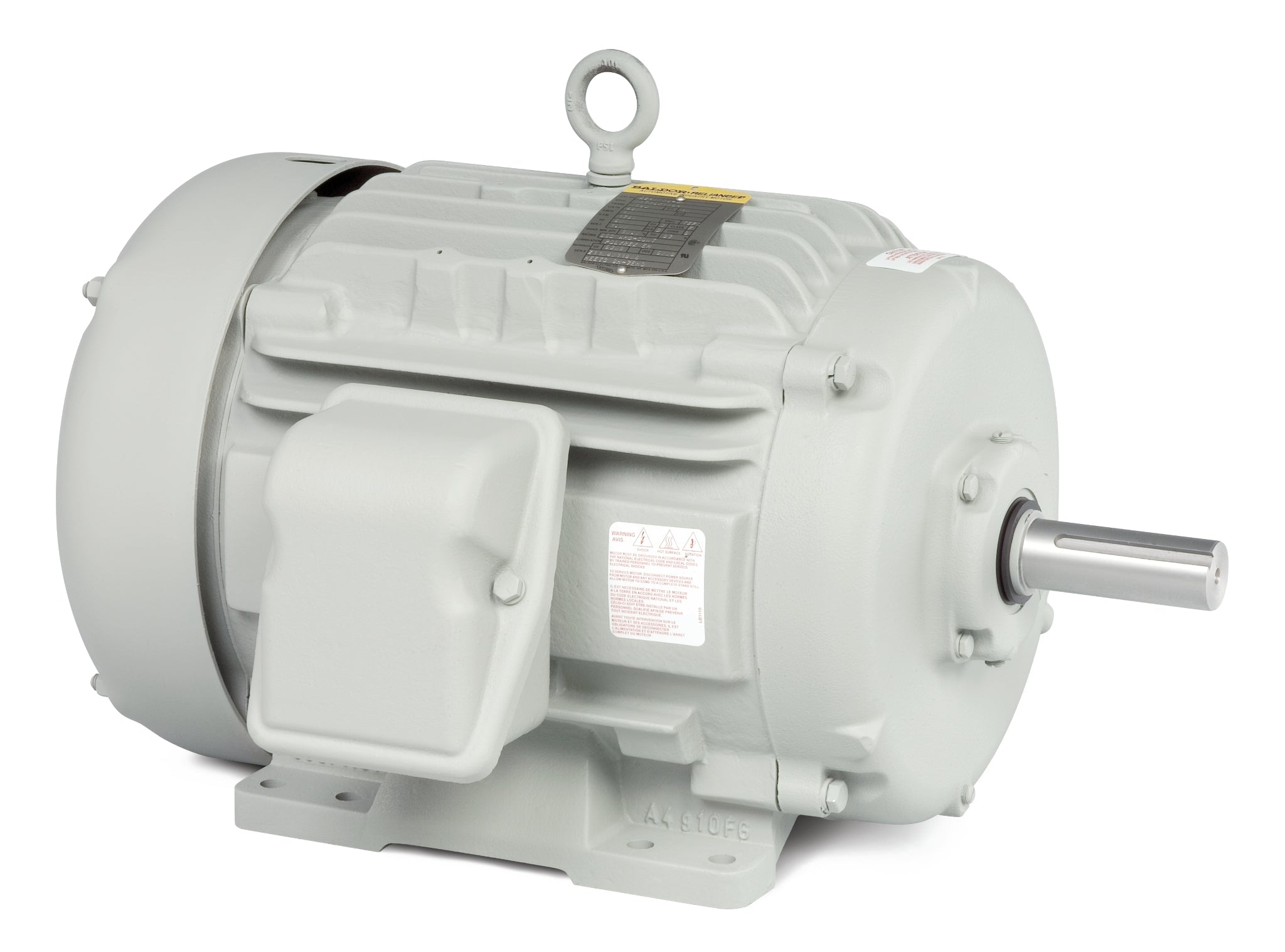 Baldor AEM2334-4 - 20HP, 1770RPM, 3PH, 60HZ, 286U, 1046M, TEFC, F1 - Automotive Duty Motors
