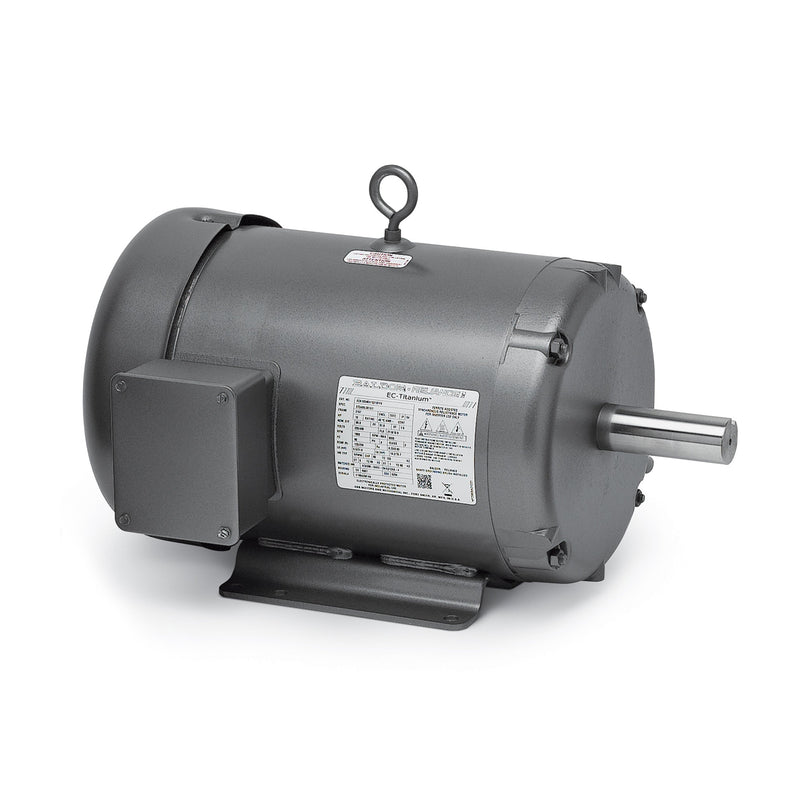 Baldor ECS101M0H5DF4 - 5HP, 1800RPM, 3PH, 60HZ, 145T, 3548B, TEFC, F1 - EC Titanium Motors