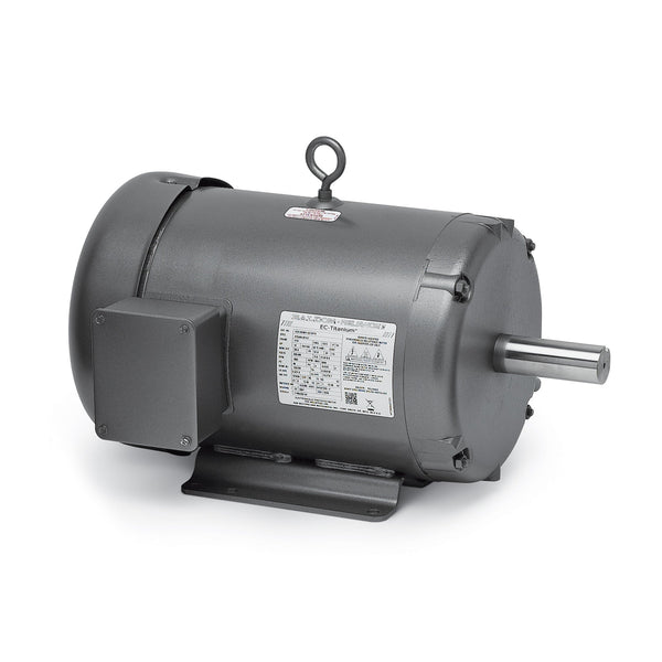 Baldor ECS101M0H10FF4 - 10HP, 1800RPM, 3PH, 60HZ, 215T, TEFC, N - EC Titanium Motors