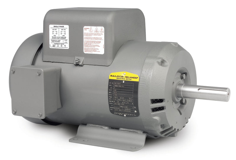 Baldor GDL1605T - 5HP, 1725RPM, 1PH, 60HZ, 184TZ, 3646LC, ODTF, F - Grain Dryer Motors