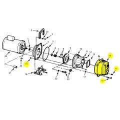 AMT Pumps Repair Part Casing XCI 1.5"NPT (3160-001-95)