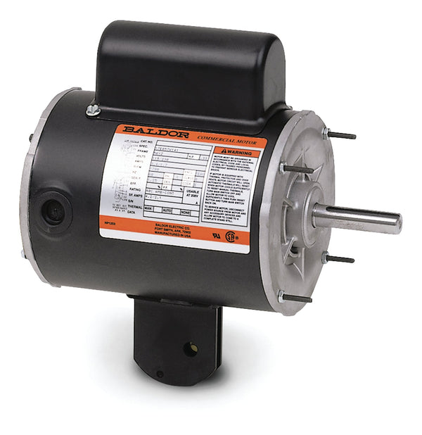 Baldor YPC344A - .5HP, 1625RPM, 1PH, 60HZ, 48YZ, 3414C, TEAO, F1 - Direct Drive Fan Motors